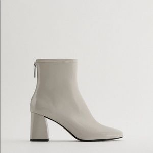 Grey Zara booties